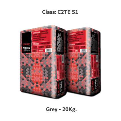 Python Adhesive ST Set - Grey - 20Kg